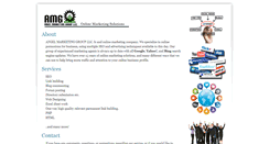 Desktop Screenshot of amgmarketingsolutions.com